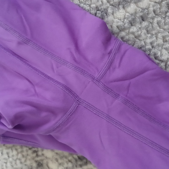 Lululemon Align Leggings Yoga Pants Purple Comfy Athleisure Sz 8 - Picture 6 of 6